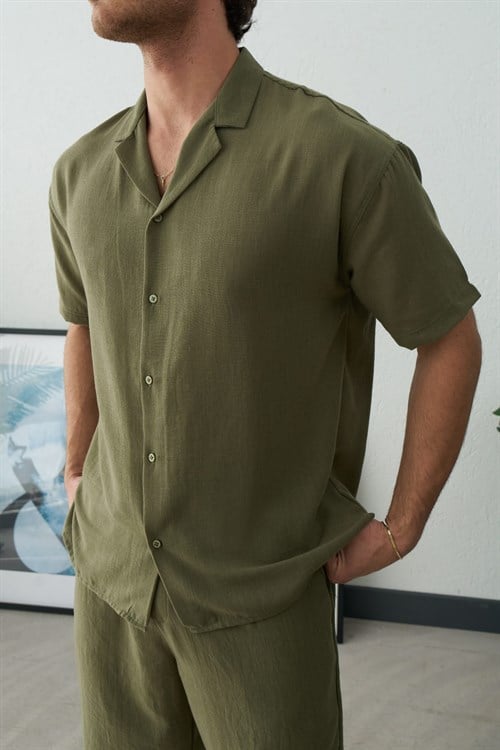 Wholesale Mens Khaki Shirt