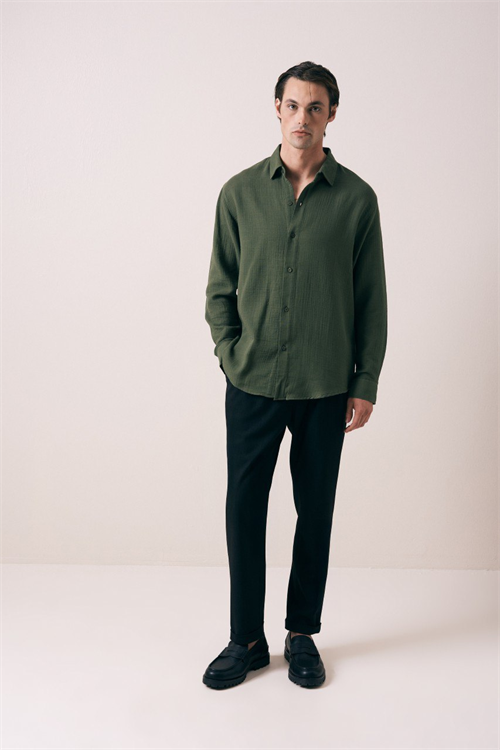 Wholesale Mens Khaki Shirt