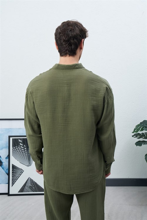 Wholesale Mens Khaki Shirt