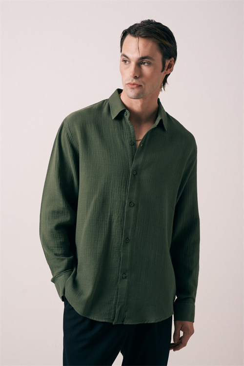 Wholesale Mens Khaki Shirt