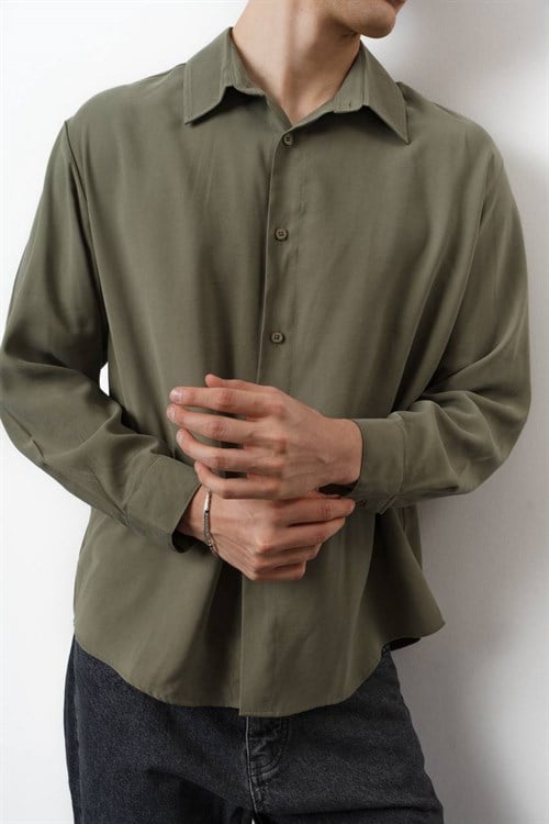 Wholesale Mens Khaki Shirt