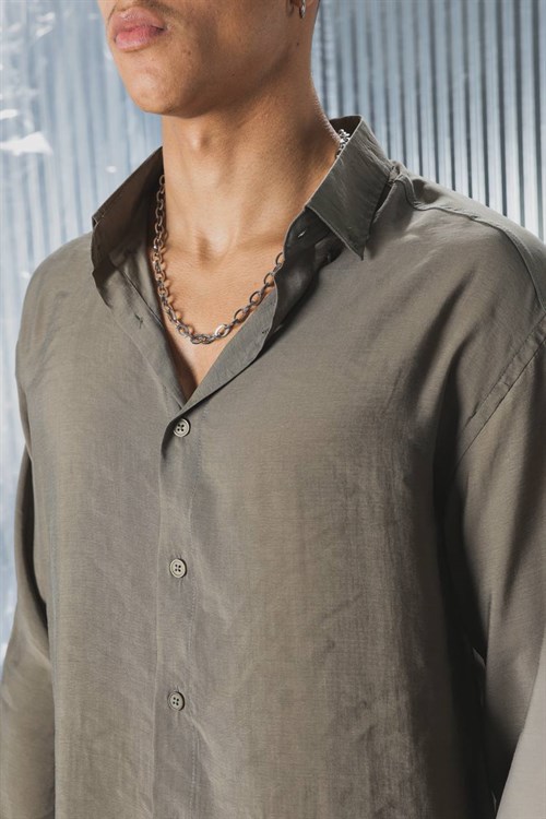 Wholesale Mens Khaki Shirt