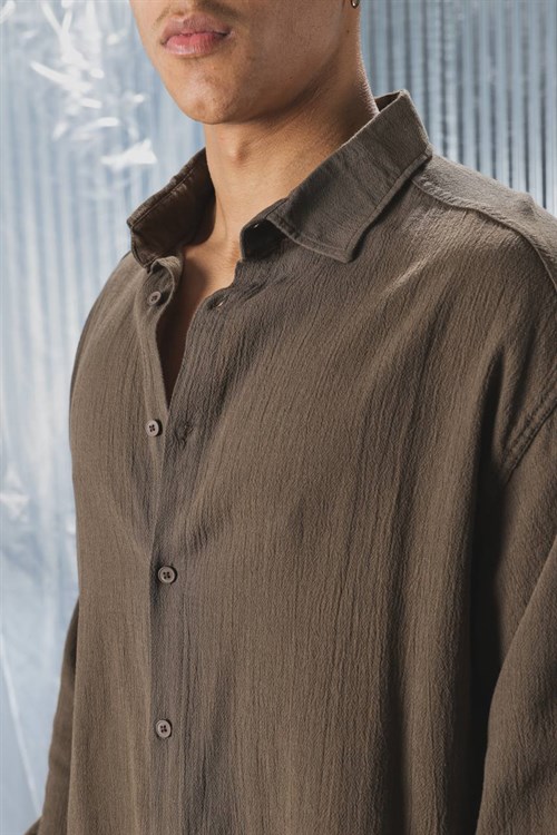 Wholesale Mens Khaki Shirt