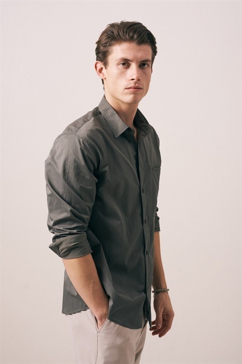 Wholesale Mens Khaki Shirt