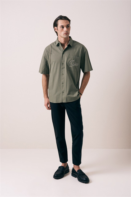 Wholesale Mens Khaki Shirt