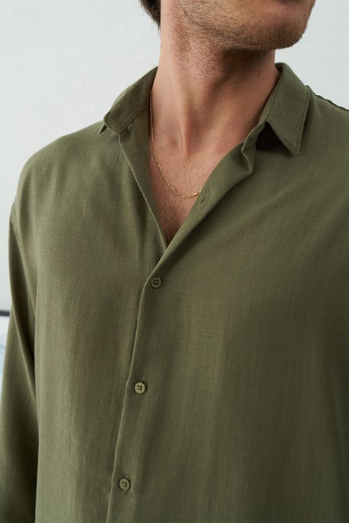 Wholesale Mens Khaki Shirt