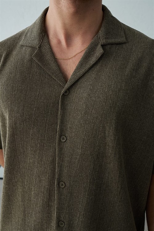 Wholesale Mens Khaki Shirt