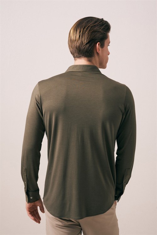 Wholesale Mens Khaki Shirt