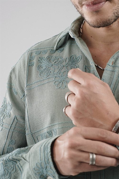 Wholesale Mens Khaki Shirt