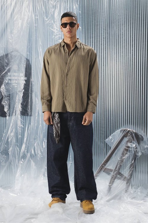 Wholesale Mens Khaki Shirt