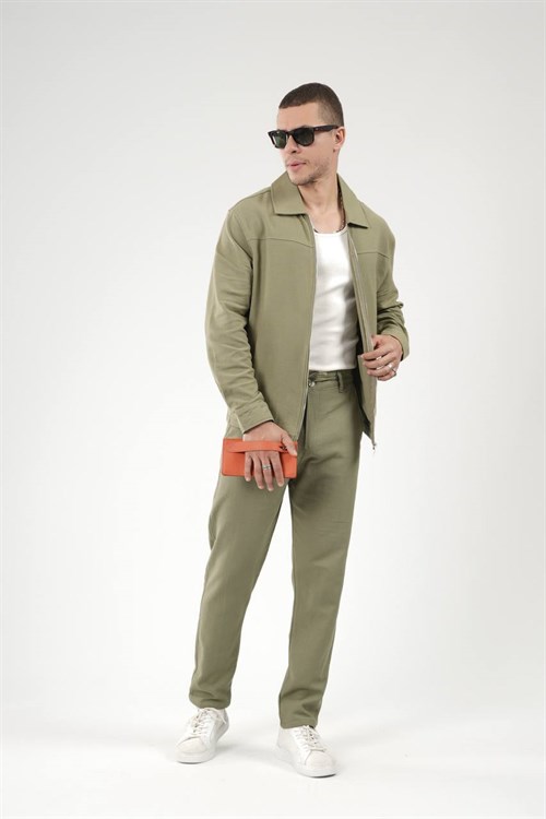 Wholesale Mens Khaki Shirt and Pants Set