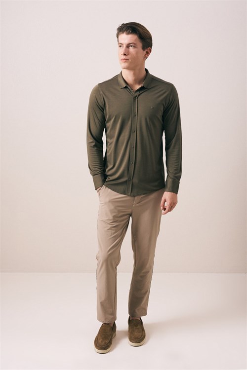 Wholesale Mens Khaki Shirt