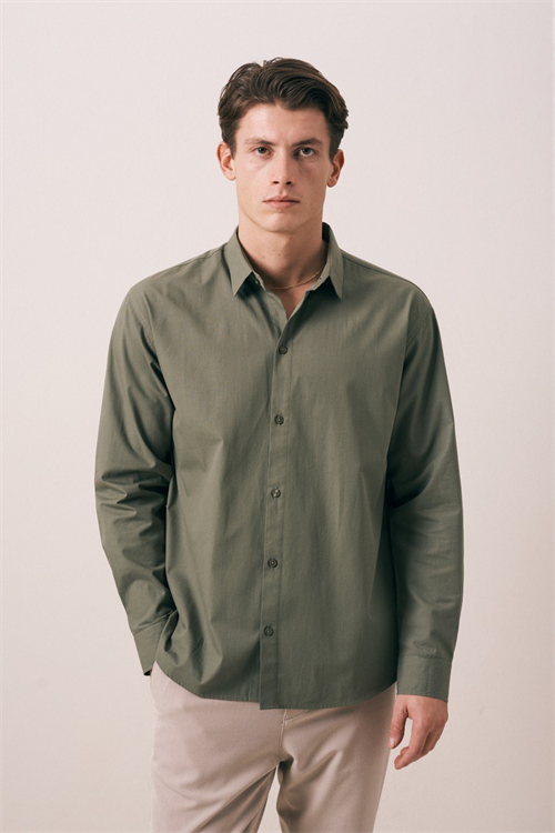 Wholesale Mens Khaki Shirt