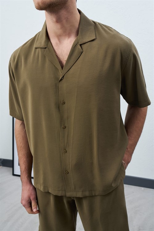 Wholesale Mens Khaki Shirt