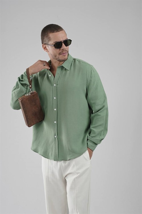 Wholesale Mens Khaki Shirt