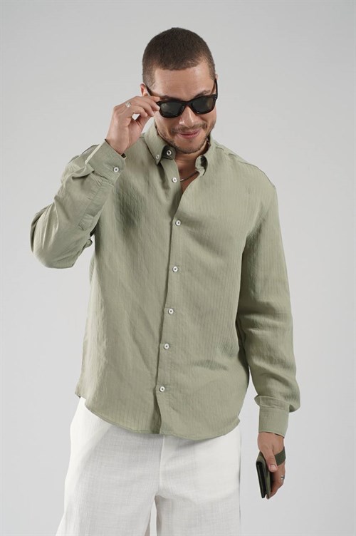 Wholesale Mens Khaki Shirt