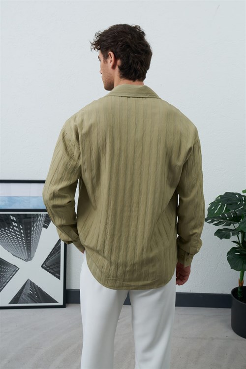 Wholesale Mens Khaki Shirt