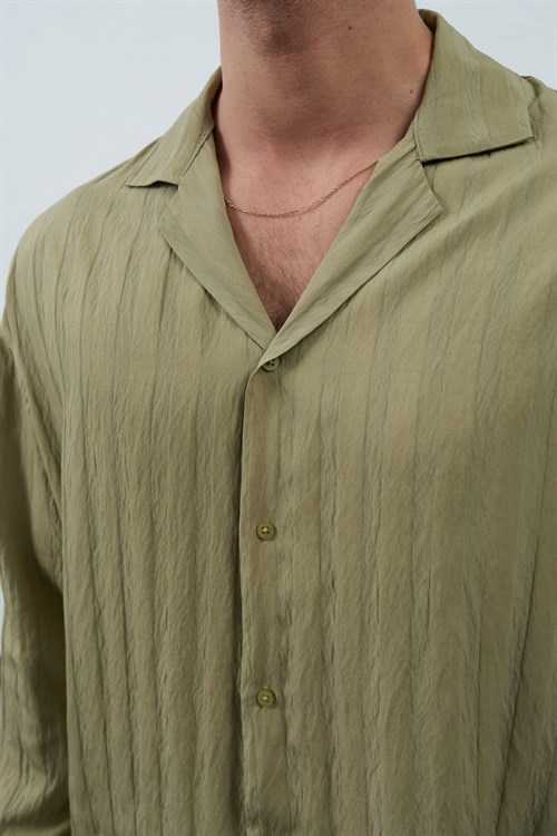 Wholesale Mens Khaki Shirt