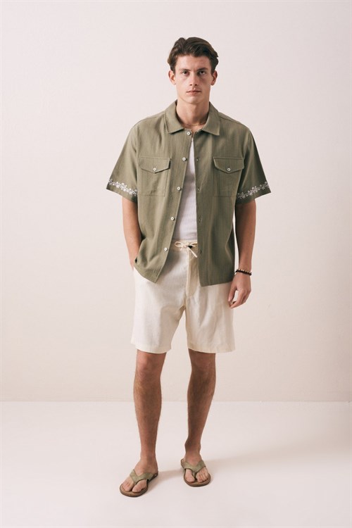 Wholesale Mens Khaki Shirt