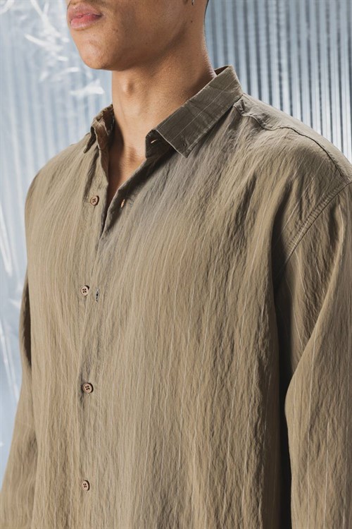 Wholesale Mens Khaki Shirt