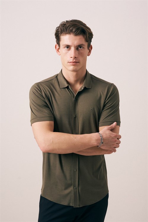 Wholesale Mens Khaki Shirt