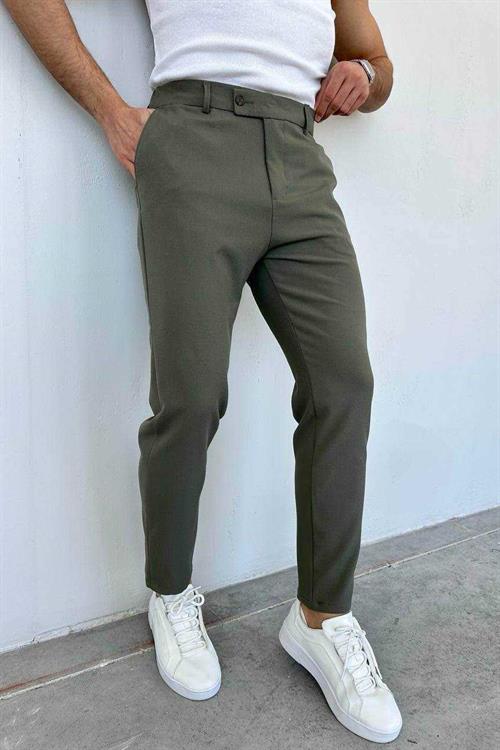 Wholesale Mens Khaki Slim Fit Pants