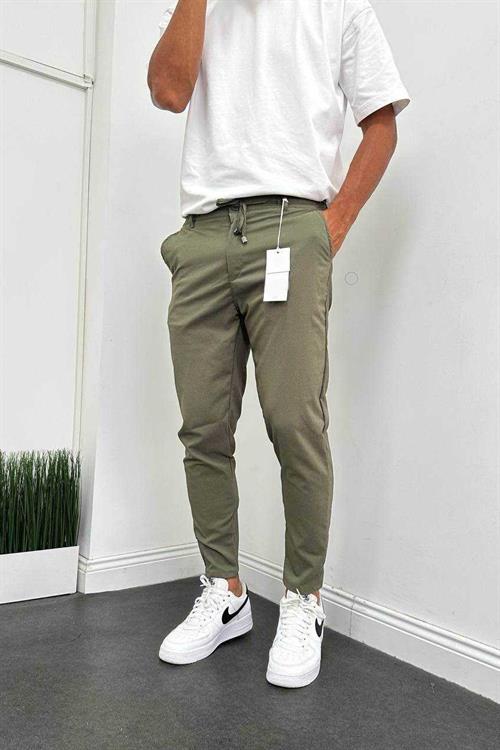 Wholesale Mens Khaki Slim Fit Pants