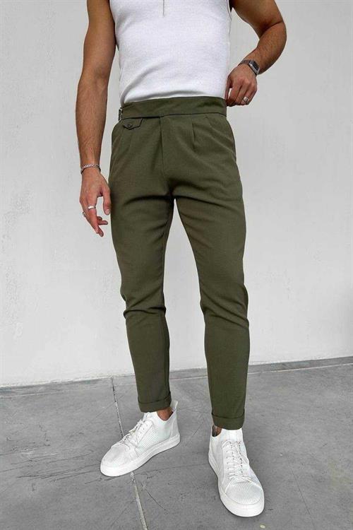 Wholesale Mens Khaki Slim Fit Pants