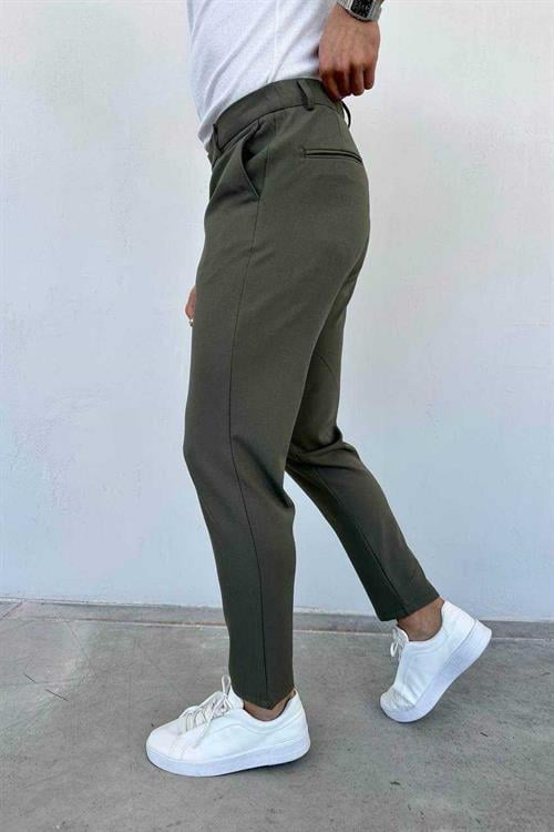 Wholesale Mens Khaki Slim Fit Pants