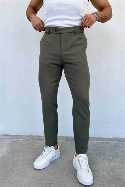 Wholesale Mens Khaki Slim Fit Pants