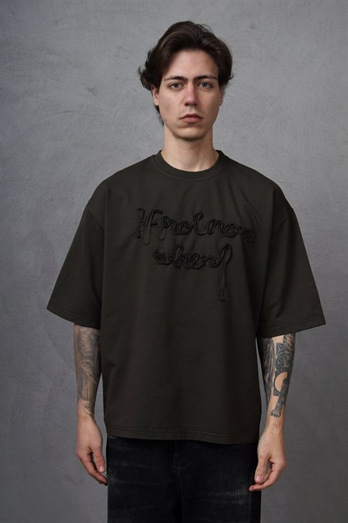 Wholesale Mens Khaki T-Shirt