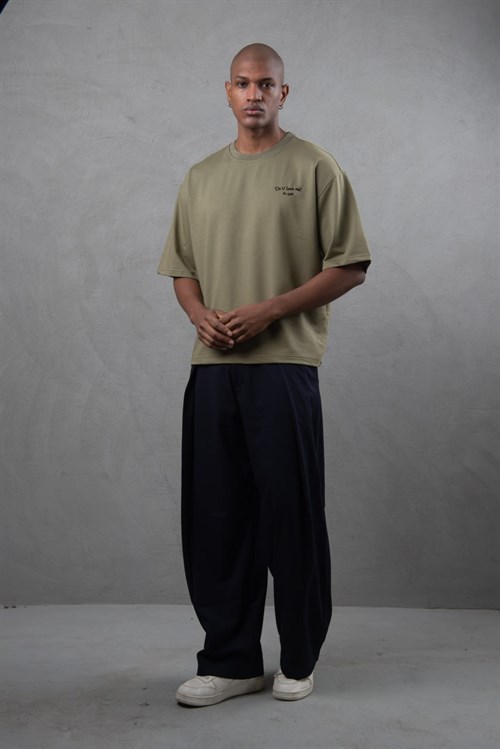 Wholesale Mens Khaki T-Shirt