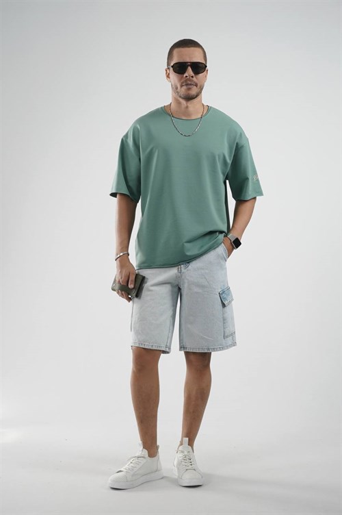 Wholesale Mens Khaki T-Shirt