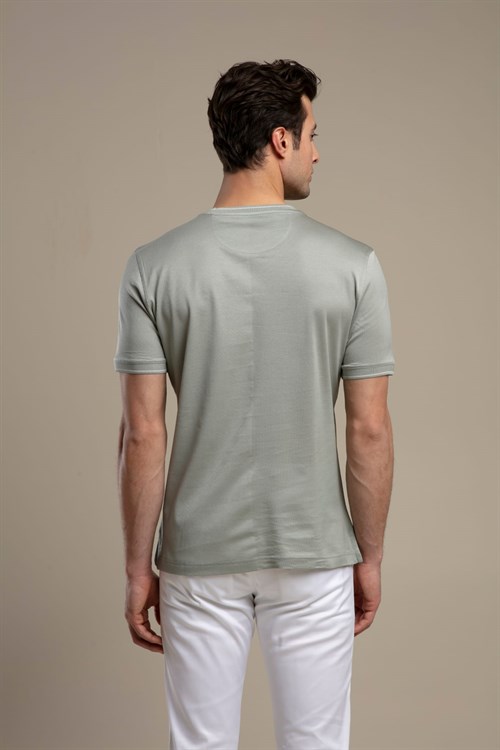 Wholesale Mens Khaki T-Shirt