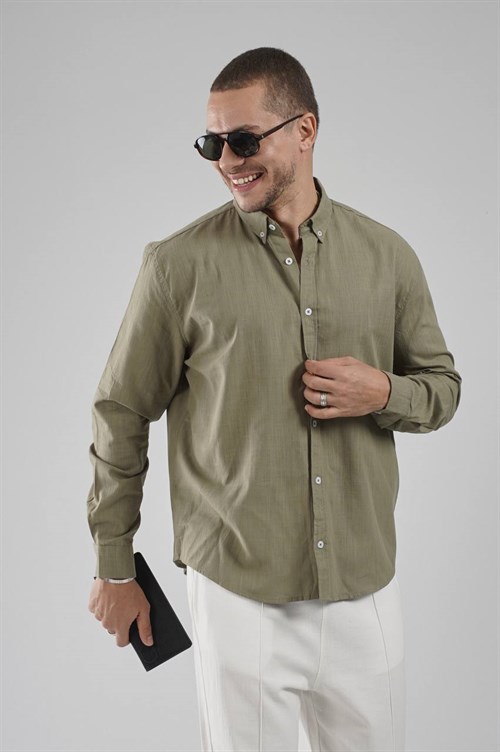 Wholesale Mens Khaki T-Shirt