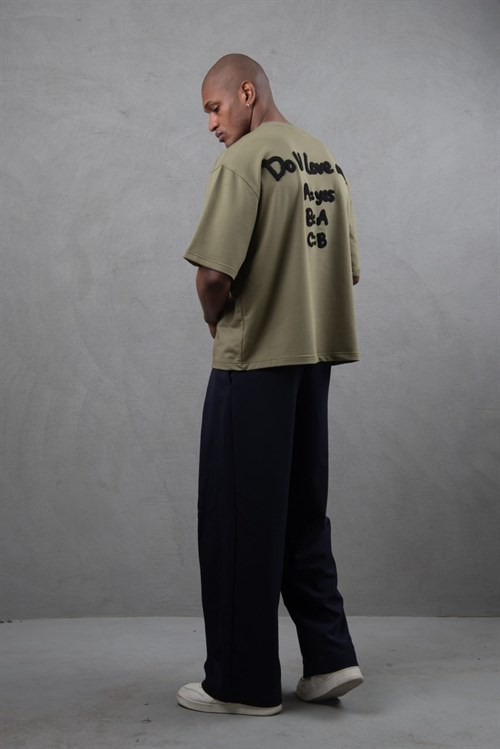 Wholesale Mens Khaki T-Shirt