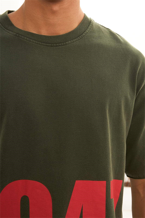 Wholesale Mens Khaki T-Shirt
