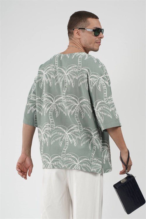 Wholesale Mens Khaki T-Shirt