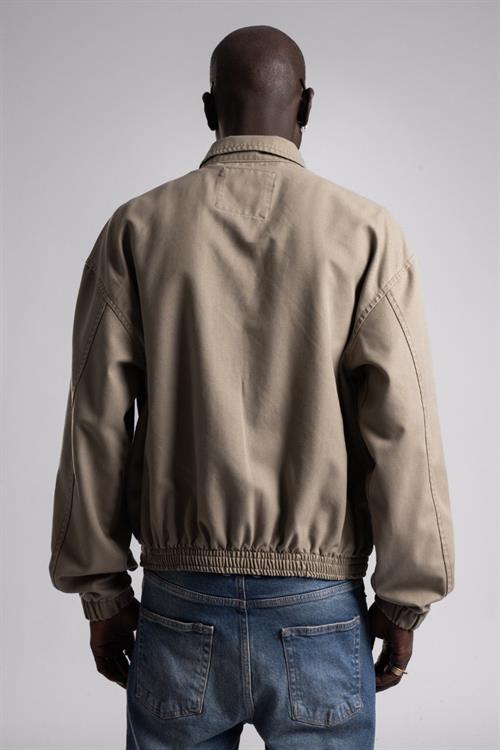 Wholesale Mens Sand Gabardine Jacket