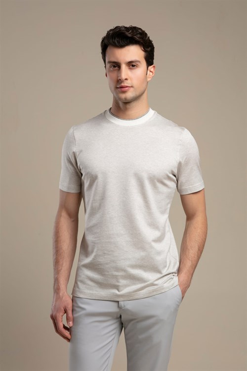 Wholesale Mens Latte T-Shirt