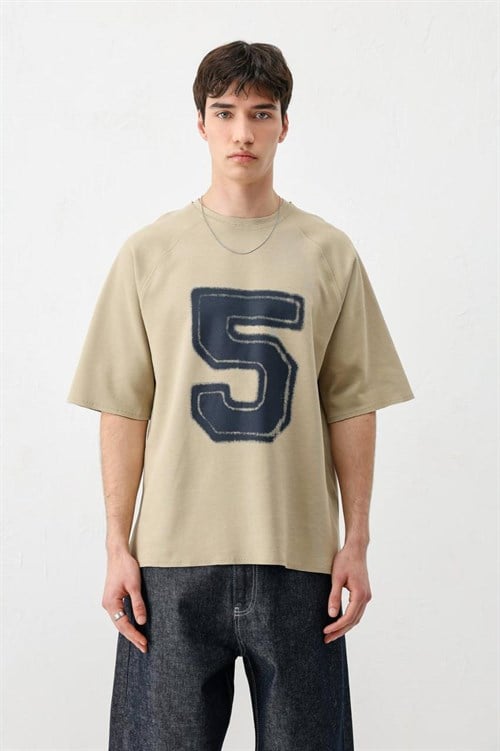 Wholesale Mens Latte T-Shirt