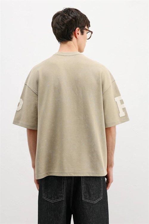 Wholesale Mens Latte T-Shirt