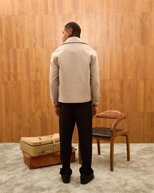 Wholesale Mens Light Beige Coat