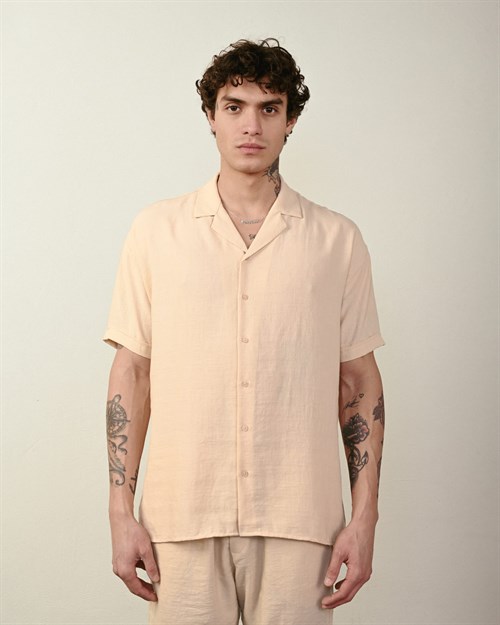 Wholesale Mens Light Beige Shirt