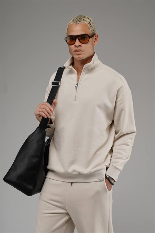 Wholesale Mens Light Beige Tracksuit