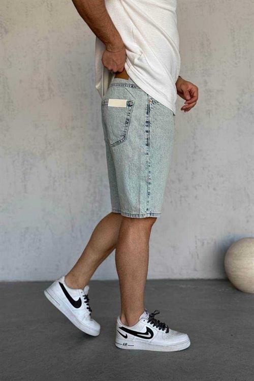 Wholesale Mens Light Blue Denim Shorts