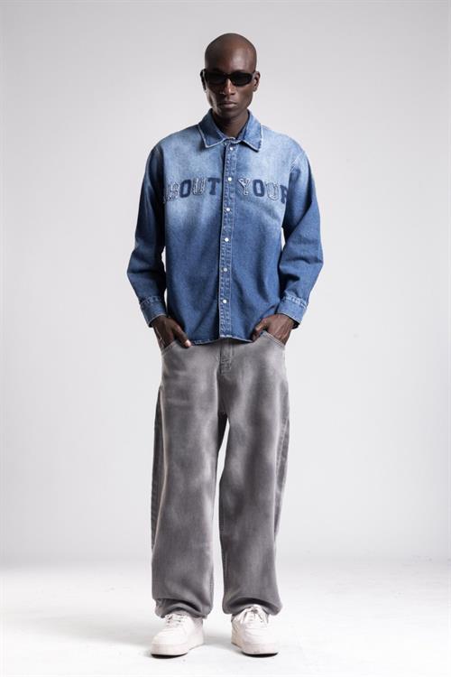 Wholesale Mens Light Blue Jean Jacket 