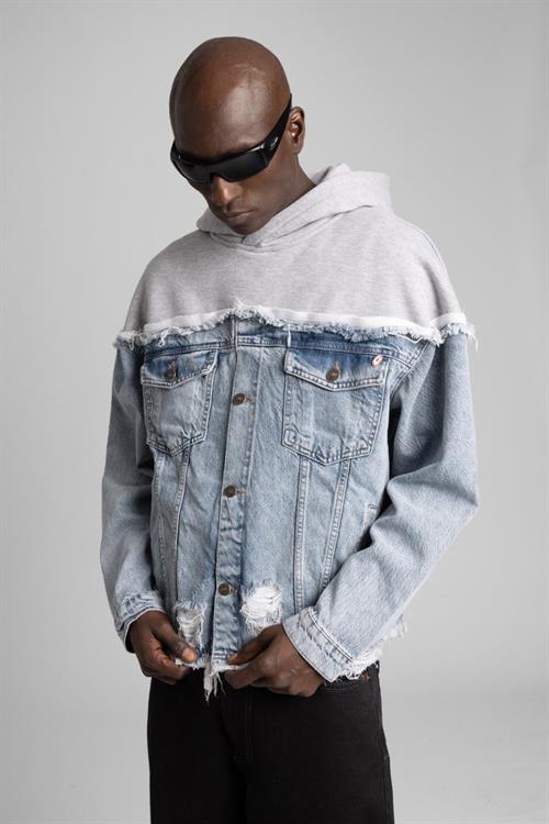 Wholesale Mens Light Blue Jean Jacket