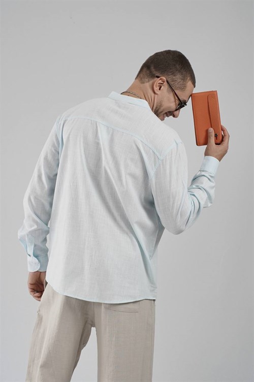 Wholesale Mens Light Blue Shirt