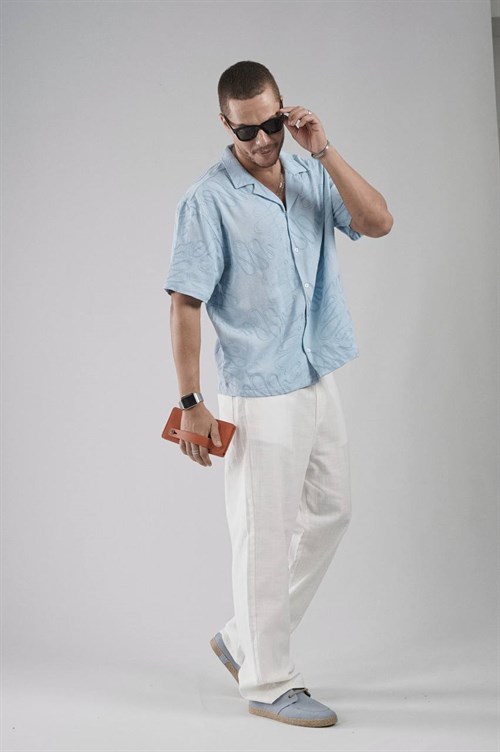Wholesale Mens Light Blue Shirt